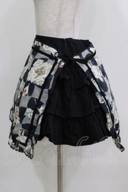 画像2: ALICE and the PIRATES / ALICE'S NEVER VOYAGE柄スカート Free ブラック H-26-03-29-042-PA-SK-NS-ZH