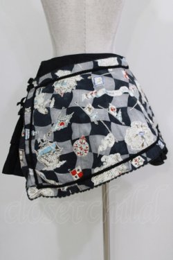 画像3: ALICE and the PIRATES / ALICE'S NEVER VOYAGE柄スカート Free ブラック H-26-03-29-042-PA-SK-NS-ZH