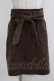 画像1: LODISPOTTO / コールスカート M ブラウン H-26-03-29-048-LO-SK-NS-ZH (1)
