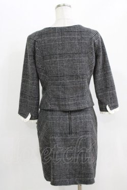 画像3: EATME / SETUPブリティッシュタイトスカート+ブラウス M グレー H-26-03-29-050-LO-OP-NS-ZH