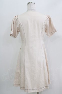 画像3: Fi.n.t / パフスリーブデニムワンピース Free IVORY H-26-03-29-054-CA-OP-NS-ZH