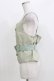 画像2: axes femme POETIQUE / ベルト付バイカラーベスト M ミント H-26-03-29-056-AX-TO-NS-ZH (2)