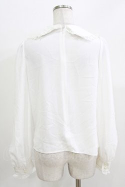 画像3: Ank Rouge / ビジューボタンブラウス M オフ H-26-03-29-058-CA-BL-NS-ZH