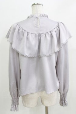 画像3: Amavel / ヨークフリルブラウス Free グレー H-26-03-29-060-CA-BL-NS-ZH