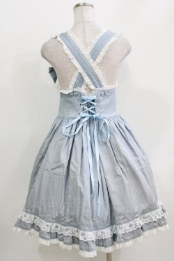 画像3: metamorphose / フロントあきジャンパースカート(水玉) Free サックス H-26-03-29-007-ME-OP-NS-ZH