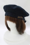 F i.n.t / ストライプリボンベレー帽/ハリーポッター  NAVY H-26-03-29-078-CA-AC-NS-ZH