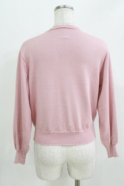 画像3: F&A / シアーフラワー釦UVカットニットカーディガン Free PINK H-26-03-29-080-LO-TO-NS-ZH