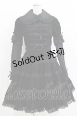 Innocent World / 別珍ワンピース Free ブラック H-26-03-29-011-IW-OP-NS-ZH