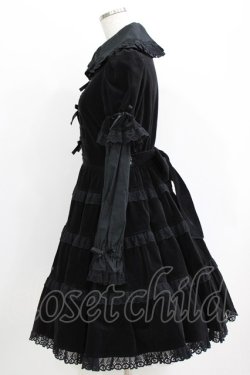 画像2: Innocent World / 別珍ワンピース Free ブラック H-26-03-29-011-IW-OP-NS-ZH