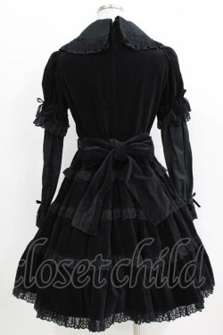 画像3: Innocent World / 別珍ワンピース Free ブラック H-26-03-29-011-IW-OP-NS-ZH