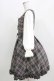 画像2: mille fille closet by LODISPOTTO / Dolly Check リボンワンピース M グレー H-26-03-29-002-LO-OP-NS-ZH (2)