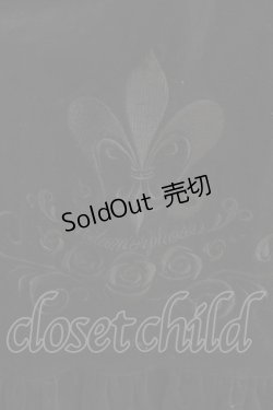 画像4: metamorphose / 刺繍入り別珍ハイウエストジャンパースカート Free ブラック H-26-03-29-013-ME-OP-NS-ZH