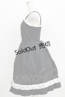 画像2: metamorphose / フロント釦ジャンパースカート(バーバリー) Free ブラック H-26-03-29-014-ME-OP-NS-ZH