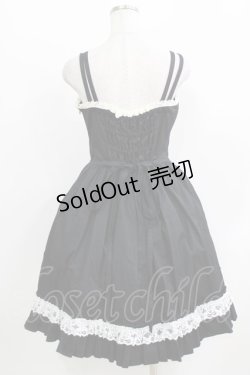 画像3: metamorphose / フロント釦ジャンパースカート(バーバリー) Free ブラック H-26-03-29-014-ME-OP-NS-ZH