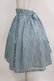 画像2: LIEF / グレイシーガールリボンハイウエストスカート M ブルー H-26-03-29-017-LO-SK-NS-ZH (2)