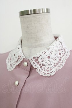 画像4: m petit by misako / AM*レースエリプリーツワンピース M ピンク H-26-03-29-018-LO-OP-NS-ZH