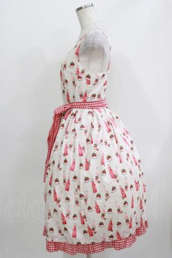 画像2: Melody BasKet / Cherry soda popジャンパースカート  アイボリー H-26-03-30-003-LO-OP-KB-ZH