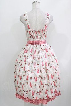 画像3: Melody BasKet / Cherry soda popジャンパースカート  アイボリー H-26-03-30-003-LO-OP-KB-ZH