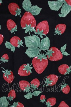 画像4: Jane Marple / Strawberry garden Strap dress M ブラック H-26-03-30-029-JM-OP-KB-ZH