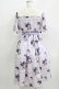 画像3: Melody BasKet / Violet laceスクエアカラーワンピース M バイオレット H-26-03-30-033-LO-OP-KB-ZH (3)