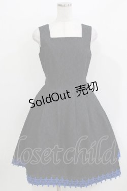 画像1: Moi-meme-Moitie / Lilyレースジャンパースカート F ブラック H-26-03-30-004-MO-OP-KB-ZH