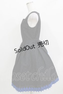 画像2: Moi-meme-Moitie / Lilyレースジャンパースカート F ブラック H-26-03-30-004-MO-OP-KB-ZH