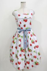 画像1: Emily Temple cute / Dear Strawberryノースリーブワンピース  ミント H-26-03-30-037-ET-OP-KB-ZH (1)