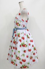 画像2: Emily Temple cute / Dear Strawberryノースリーブワンピース  ミント H-26-03-30-037-ET-OP-KB-ZH (2)