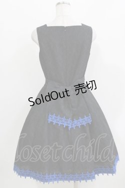 画像3: Moi-meme-Moitie / Lilyレースジャンパースカート F ブラック H-26-03-30-004-MO-OP-KB-ZH