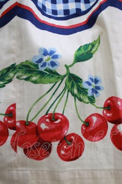 画像4: Emily Temple cute / ギンガムチェリーノースリーブワンピース  コン H-26-03-30-038-ET-OP-KB-ZH