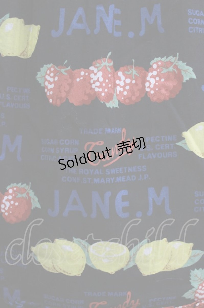 画像4: Jane Marple / キャンディペーパーのキャミソールワンピース  ブラック H-26-03-30-042-JM-OP-KB-ZH (4)