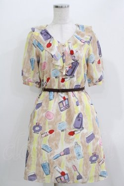 画像1: MILK / ヌーボーgirlワンピース  カフェモカ H-26-03-30-043-ML-OP-KB-ZH