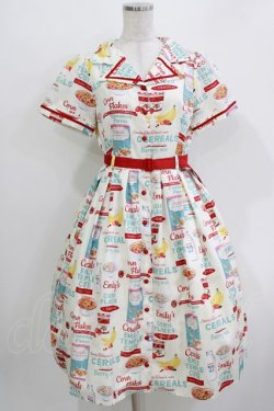 画像1: Emily Temple cute / Cerealワンピース  アイボリー H-26-03-30-005-ET-OP-KB-ZH