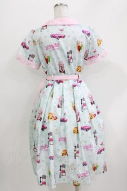 画像3: Emily Temple cute / アメリカンダイナーワンピース  サックス H-26-03-30-047-ET-OP-KB-ZH