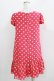 画像3: Emily Temple cute / ヨーク切替水玉ジョーゼットワンピース  ピンク H-26-03-30-050-ET-OP-KB-ZH (3)