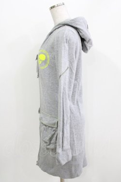 画像2: SEXY DYNAMITE LONDON / ロングパーカー  グレー H-26-03-30-055-PU-TO-KB-ZH