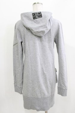 画像3: SEXY DYNAMITE LONDON / ロングパーカー  グレー H-26-03-30-055-PU-TO-KB-ZH