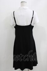 画像2: KILL STAR / NUNSENSE 2-PIECE DRESS L 白×黒 H-26-03-30-058-SL-OP-KB-ZH (2)