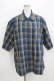 画像1: MILKBOY / CHECKED BOX SHIRTS  ブルーチェック H-26-03-30-062-MB-BL-KB-ZH (1)