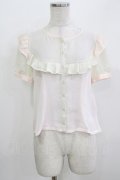 MILK / ラビットパフブラウス  ピンク H-26-03-30-064-ML-BL-KB-ZH