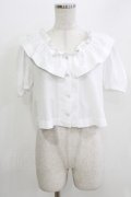 MILK / プチロックブラウス  オフ H-26-03-30-073-ML-BL-KB-ZH