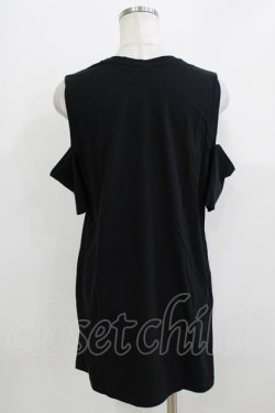 画像3: Restyle / Magical Unicorn Cold Shoulder T-shirt M ブラック×パープル H-26-03-30-075-GO-TO-KB-ZH