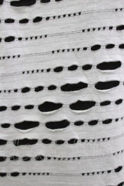 画像4: PEACE NOW / サイドギャザータンク  ホワイト×ブラック H-26-03-30-078-PU-TO-KB-ZH