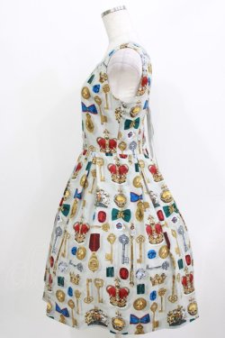 画像2: Jane Marple / Coronation Ceremonyのスクエアドレス  シルバーグレイ H-26-03-30-008-JM-OP-KB-ZH