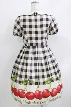 画像3: Emily Temple cute / アニバーサリーチェリーワンピース  ブラック H-26-03-30-009-ET-OP-KB-ZH