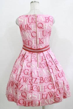 画像3: Jane Marple / アルファベットロゴスクエアドレス  ローズ H-26-03-30-011-JM-OP-KB-ZH