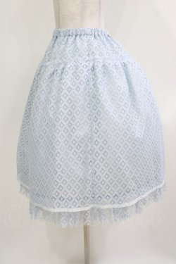 画像2: Emily Temple cute / Sleepレースペチコート  サックス H-26-03-30-015-ET-SK-KB-ZH