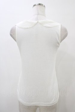 画像2: Ank Rouge / ハートあき襟タンク M オフ H-26-04-01-045-CA-TO-NS-ZH