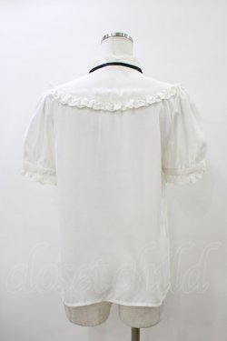 画像2: Secret Honey / リボンブラウス Free オフ H-26-04-01-052-CA-BL-NS-ZH