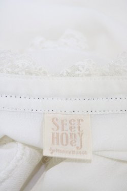 画像3: Secret Honey / リボンブラウス Free オフ H-26-04-01-052-CA-BL-NS-ZH